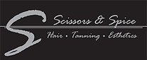Logo Scissors & Spice Salon logo