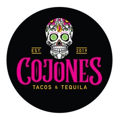 Cojones Tacos and Tequila logo